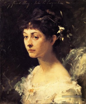  Turner Art - Portrait de Mary Turner Austin John Singer Sargent